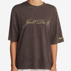 Nike Black Short Sleeve Tee Just Do It